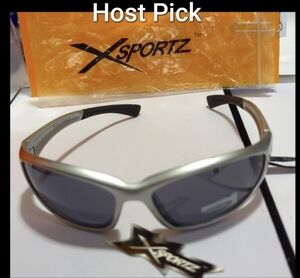 🆕Host Pick Sunglasses New Designer XSPORTZ Gray/Black Frames